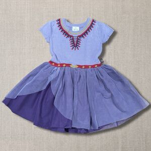 Disney Wish Dress 3T Purple Tulle Skirt Knit Top Princess Asha Costume